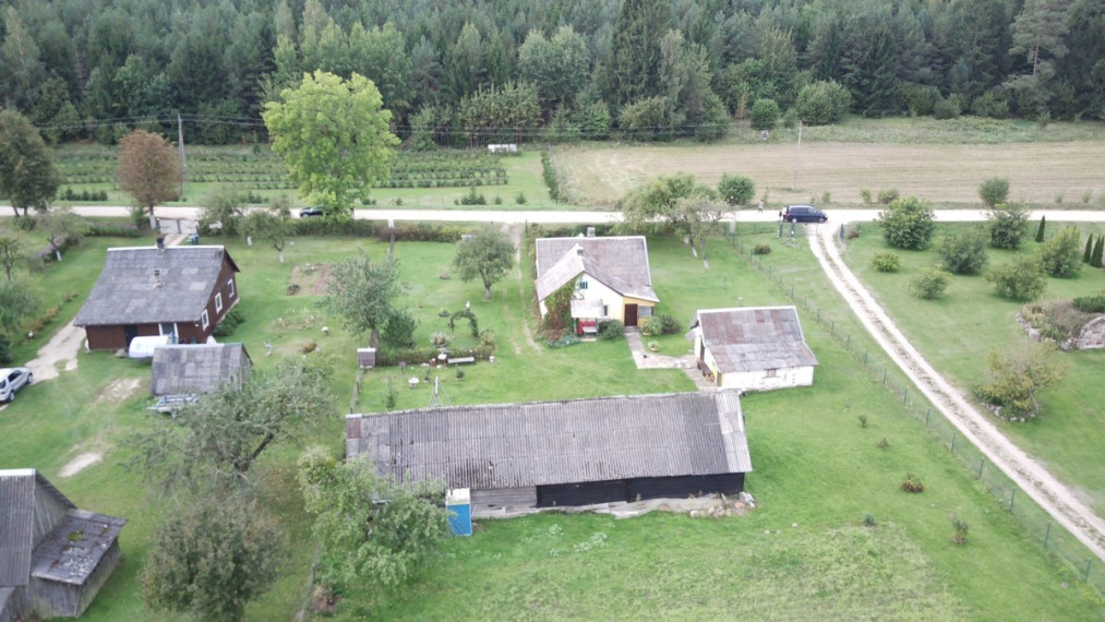 Parduodamas namas Pamelnyčio g., Nedzingės k., Varėnos r. sav., 69.82 m2 ploto, 1 aukštai 2
