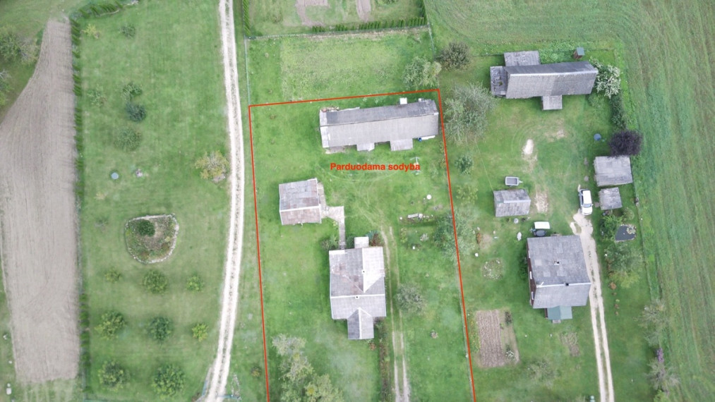 Parduodamas namas Pamelnyčio g., Nedzingės k., Varėnos r. sav., 69.82 m2 ploto, 1 aukštai 3