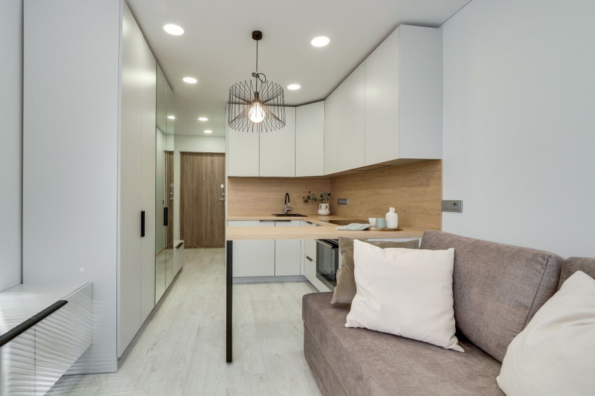 Nuomojamas butas Studentų g., Žvėrynas, Vilniaus m., Vilniaus m. sav., 18 m2 ploto, 1 kambariai 5