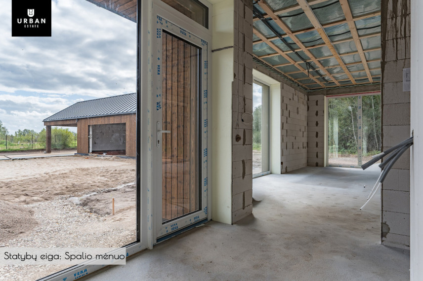 Parduodamas išskirtinis modernus namas Molėtų plente - Girijos g., Žalesos k., 200 kv.m ploto 14