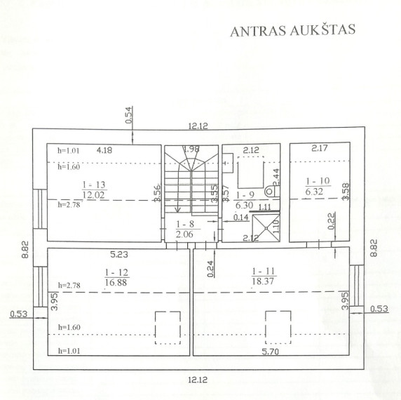 Parduodamas namas S. B. Jundzilo g., Kairėnai, Vilniaus m., Vilniaus m. sav., 141.26 m2 ploto, 2 aukštai 37