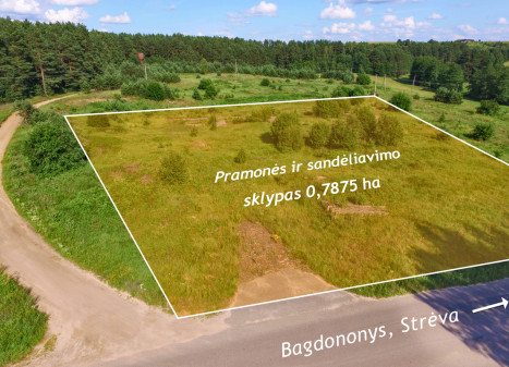 Parduodamas pramonės ir sandėliavimo sklypas Vilkokšnio k., 78.75 a ploto Parduodamas pramonės ir sandėliavimo sklypas Vilkokšnio k., 78.75 a ploto