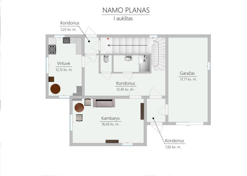 Parduodamas namas Kalnalaukio g., Širvintų m., Širvintų r. sav., 172.29 m2 ploto, 2 aukštai 7
