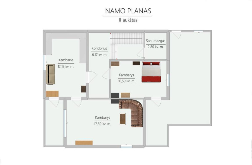 Parduodamas namas Kalnalaukio g., Širvintų m., Širvintų r. sav., 172.29 m2 ploto, 2 aukštai 8