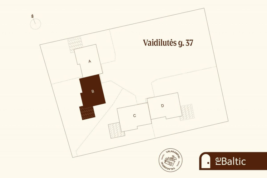 Parduodamas namas Vaidilutės g., Valakampiai, Vilniaus m., Vilniaus m. sav., 133.17 m2 ploto, 3 aukštai 24