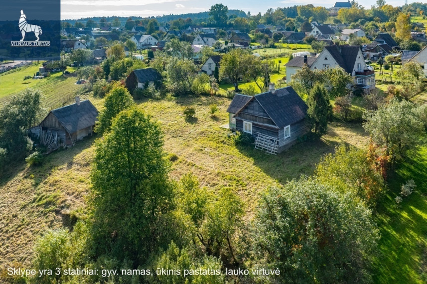 Parduodamas namas Rykantų k., Trakų r. sav., 58.59 m2 ploto, 1 aukštai 10