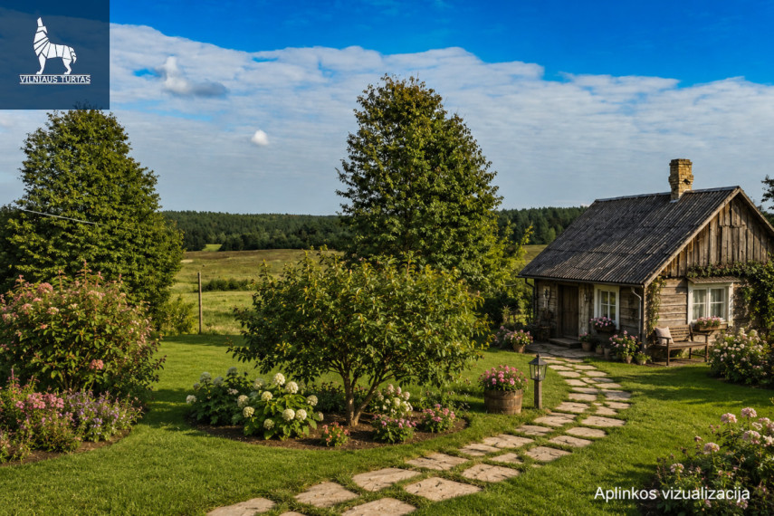 Parduodamas namas Rykantų k., Trakų r. sav., 58.59 m2 ploto, 1 aukštai 1