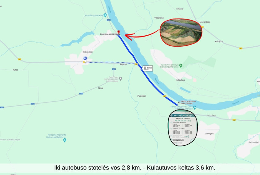 Parduodamas  sklypas Altoniškių k., Kauno r. sav., 801 a ploto 5