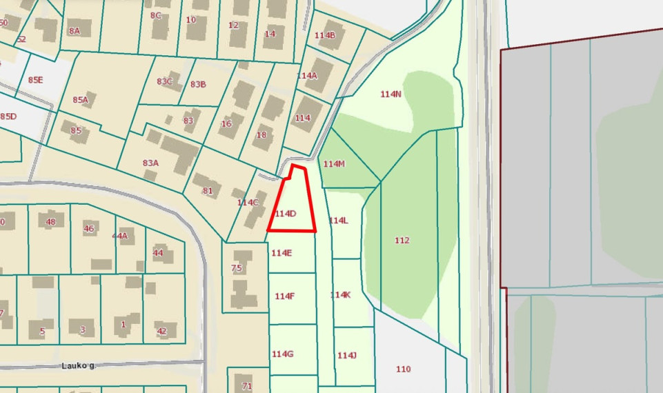 Parduodamas kitos paskirties sklypas Molėtų pl., Didžiosios Riešės mstl., Vilniaus r. sav., 10 a ploto 21