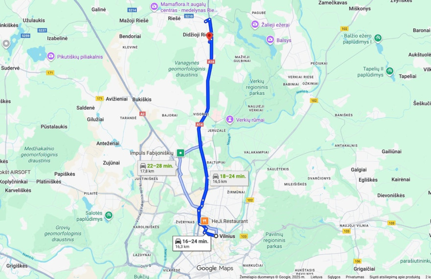 Parduodamas kitos paskirties sklypas Molėtų pl., Didžiosios Riešės mstl., Vilniaus r. sav., 10 a ploto 22