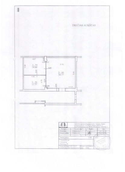 Nuomojamos patalpos Vilniaus m., Vilniaus m. sav., 60.00 m² ploto 9