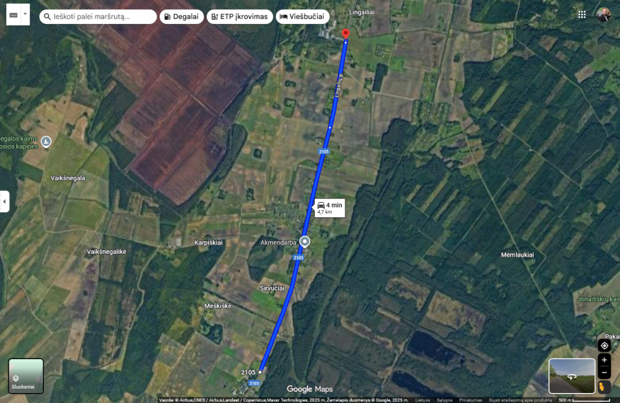 Parduodamas sklypas Giedrių k., Šiaulių r. sav., 430 a ploto 7