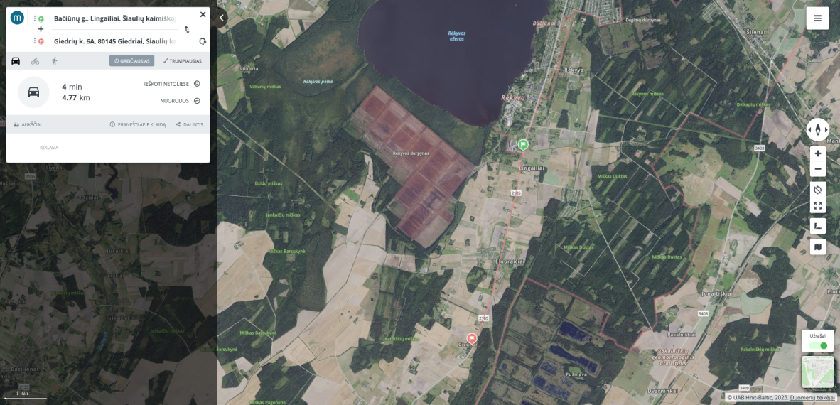 Parduodamas sklypas Giedrių k., Šiaulių r. sav., 430 a ploto 8