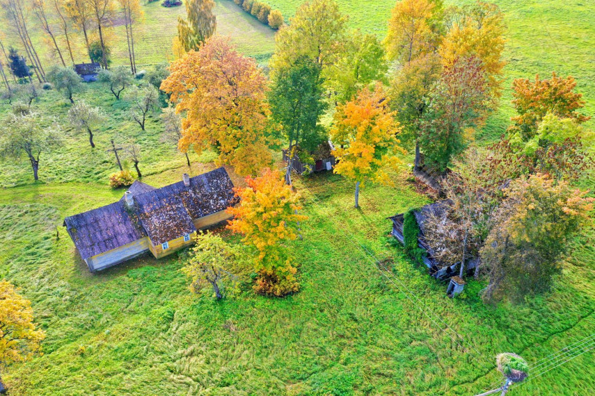Parduodamas namas Pagraužių g., Burbiškio k., Anykščių r. sav., 90 m² ploto 2 kambariai 3
