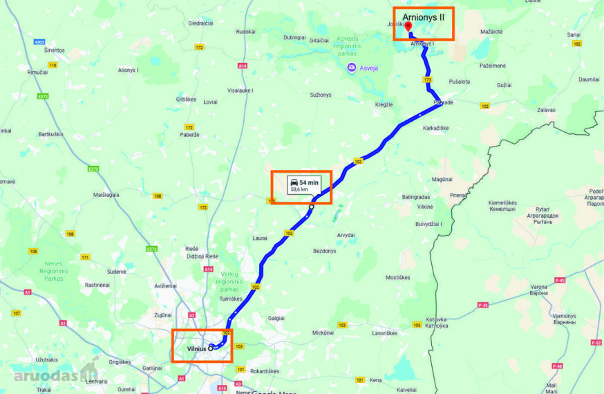 Parduodamas žemės ūkio paskirties sklypas Arnionių II k., Molėtų r. sav., 174 a ploto 14