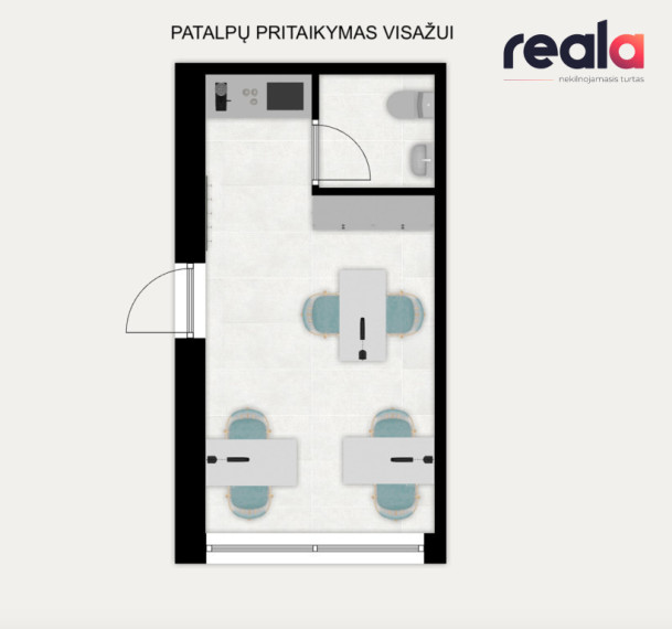 Nuomojamos patalpos Gedimino g., Kaišiadoryse, 18 kv.m ploto 8