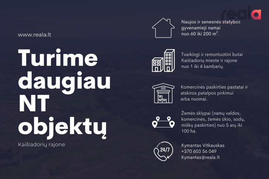 Nuomojamos patalpos Gedimino g., Kaišiadoryse, 18 kv.m ploto 10