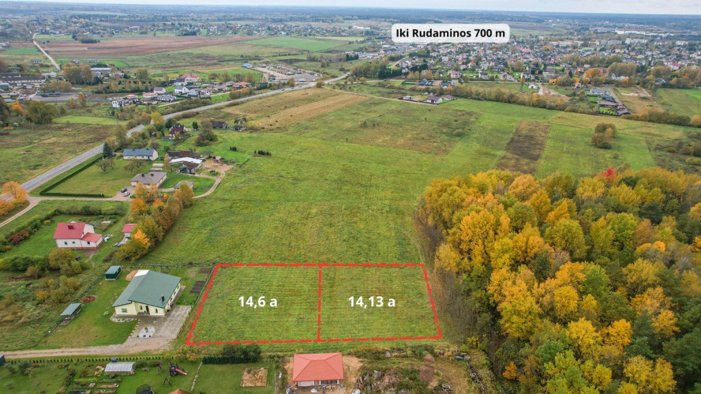Parduodamas  sklypas Žygio g., Parapijoniškių k., Vilniaus r. sav., 14.13 a ploto 2