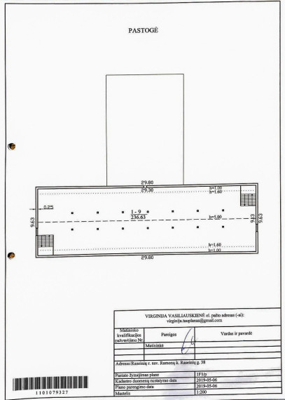 Parduodamos kitos paskirties, sandėliavimo patalpos Raseinių g., Ramonų k., Raseinių r. sav., 722.46 m2 ploto 11