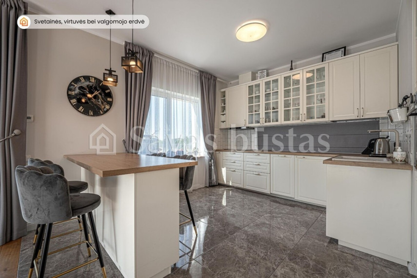 Parduodamas namas Anso Bruožio g., Klemiškės II k., Klaipėdos r. sav., 107.55 m2 ploto,  aukštai 6