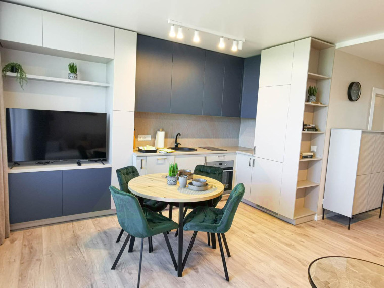 Parduodamas butas Rygos g., Justiniškės, Vilniaus m., Vilniaus m. sav., 35.61 m² ploto 1 kambarys 6