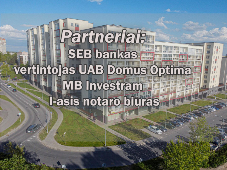Parduodamas butas Rygos g., Justiniškės, Vilniaus m., Vilniaus m. sav., 35.61 m² ploto 1 kambarys 4