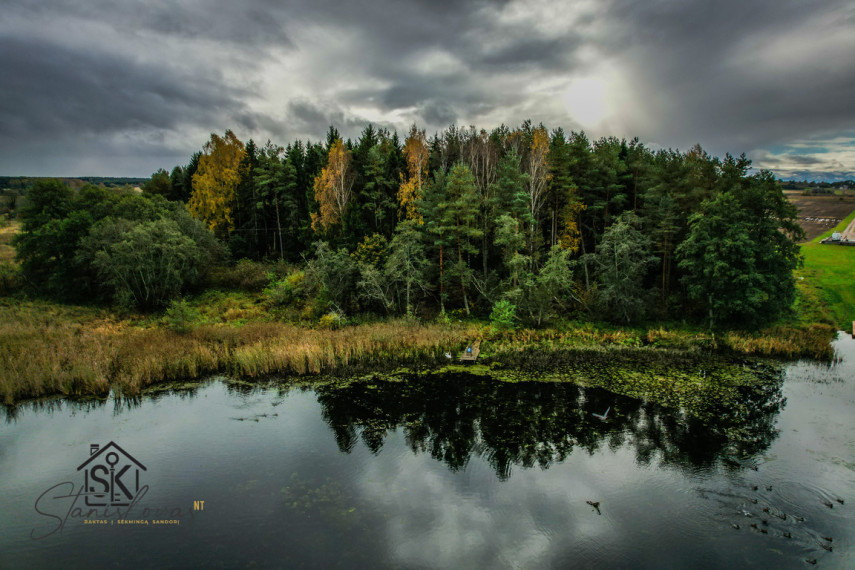 PRIE LAZDININKŲ TVENKINIO PARDUODAMAS 2.94 HA SKLYPAS 15