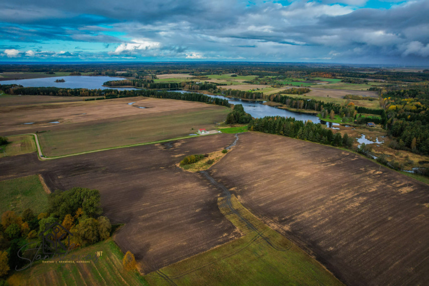 PRIE LAZDININKŲ TVENKINIO PARDUODAMAS 2.94 HA SKLYPAS 25