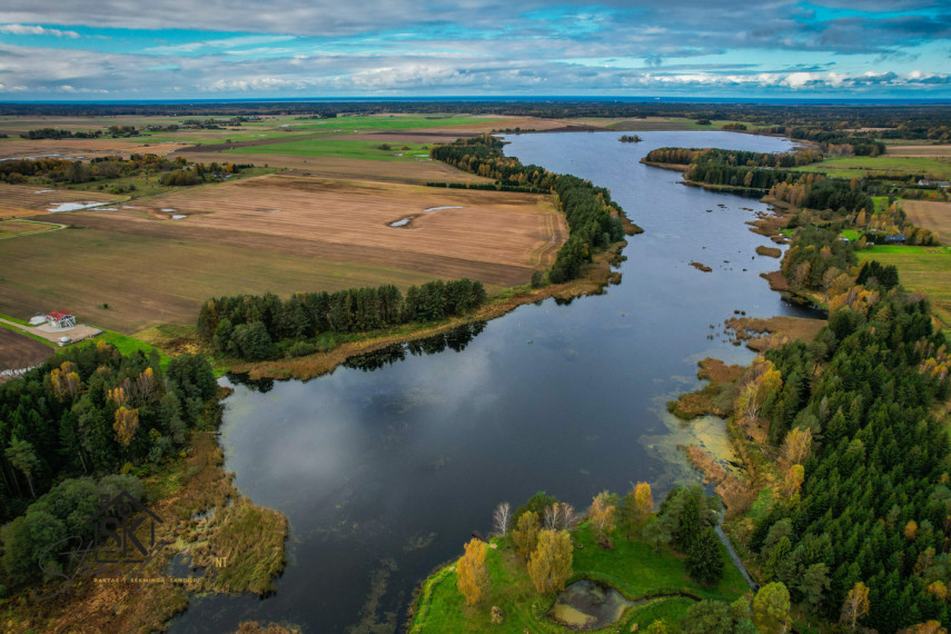 PRIE LAZDININKŲ TVENKINIO PARDUODAMAS 2.94 HA SKLYPAS 12