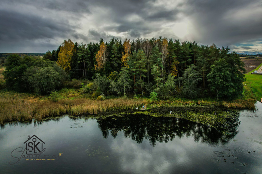 PRIE LAZDININKŲ TVENKINIO PARDUODAMAS 2.94 HA SKLYPAS 14