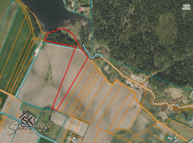 PRIE LAZDININKŲ TVENKINIO PARDUODAMAS 2.94 HA SKLYPAS 22