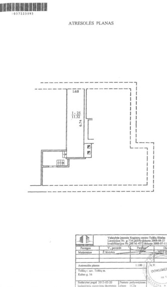 Parduodamos administracinės, gamybinės, maitinimo patalpos Kalno g., Telšių m., Telšių r. sav., 528.46 m2 ploto 28