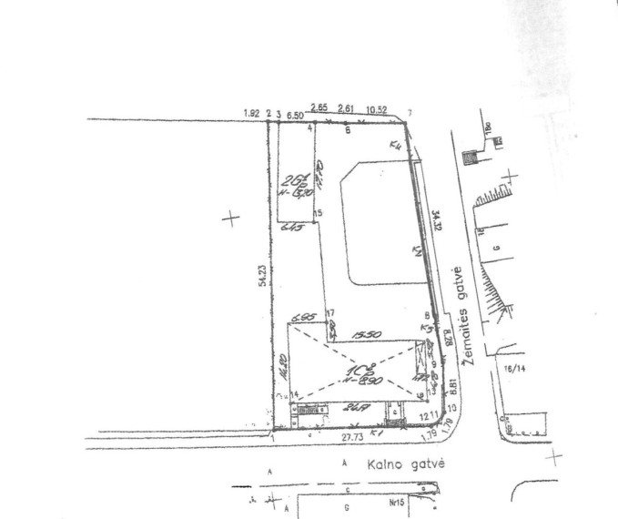 Parduodamos administracinės, gamybinės, maitinimo patalpos Kalno g., Telšių m., Telšių r. sav., 528.46 m2 ploto 29
