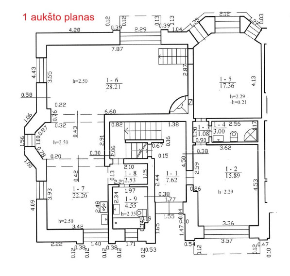 Parduodamas namas Vytauto g., Palanga, Palangos m., Palangos m. sav., 299.08 m2 ploto, 3 aukštai 19