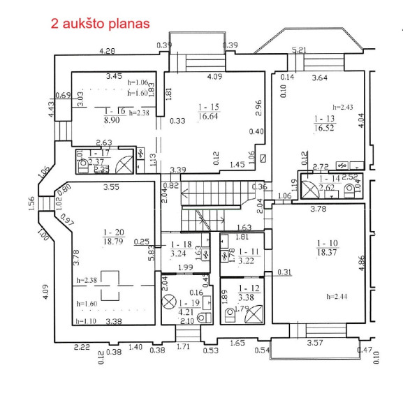 Parduodamas namas Vytauto g., Palanga, Palangos m., Palangos m. sav., 299.08 m2 ploto, 3 aukštai 20