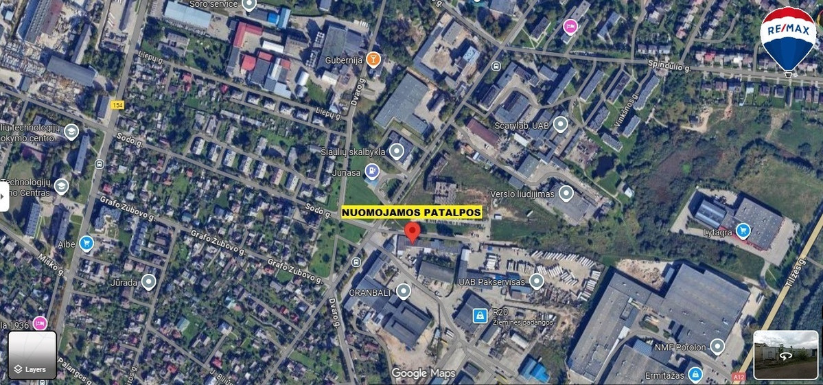 Nuomojamos patalpos Žemaitės g., , Šiauliuose, 70 kv.m ploto 16