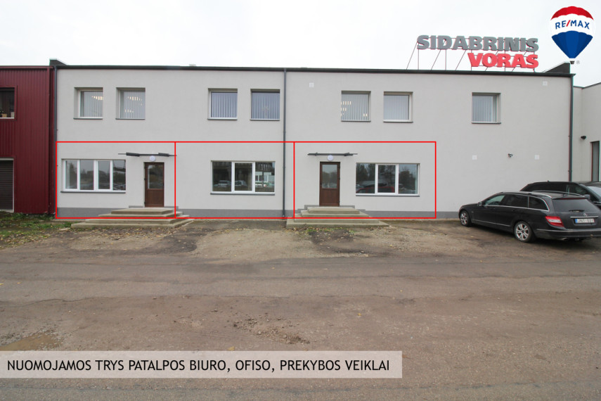 Nuomojamos patalpos Žemaitės g., , Šiauliuose, 70 kv.m ploto 2