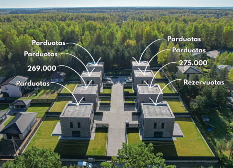 Parduodamas namas Medeinės g., Račkūnų k., Trakų r. sav., 148.86 m2 ploto, 2 aukštai
