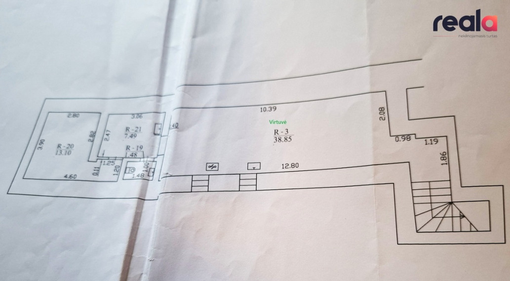 Nuomojamos patalpos Savičiaus g., Senamiestyje, Vilniuje, 158 kv.m ploto 14