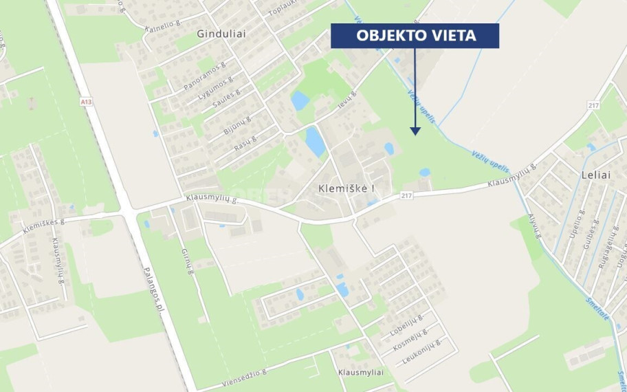 Parduodamas komercinės paskirties sklypas Nakties g., Klemiškės I k., Klaipėdos r. sav., 100 a ploto 5
