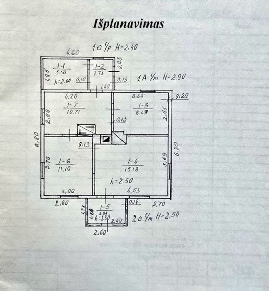 Parduodamas namas Sodų g., Šedbarų k., Kelmės r. sav., 57.59 m2 ploto, 1 aukštai 29