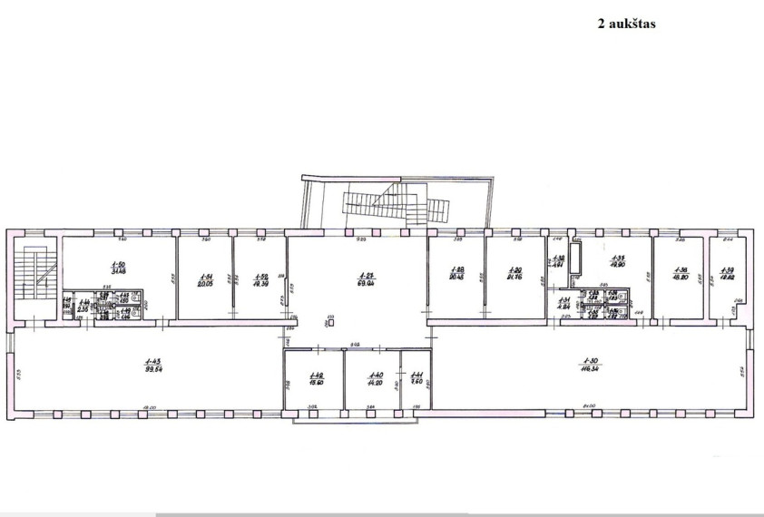 Nuomojamos administracinės patalpos Metalo g., Kirtimai, Vilniaus m., Vilniaus m. sav., 220 m2 ploto 14