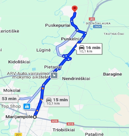 Parduodamas namas Kalno g., Būdviečių k., Marijampolės sav., 47.9 m2 ploto, 1 aukštai 24