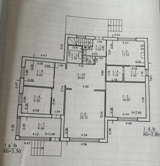 Parduodamas namas Nemuno g., Darsūniškio k., Kaišiadorių r. sav., 106.24 m2 ploto, 1 aukštai 15