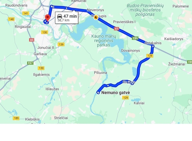 Parduodamas namas Nemuno g., Darsūniškio k., Kaišiadorių r. sav., 106.24 m2 ploto, 1 aukštai 18
