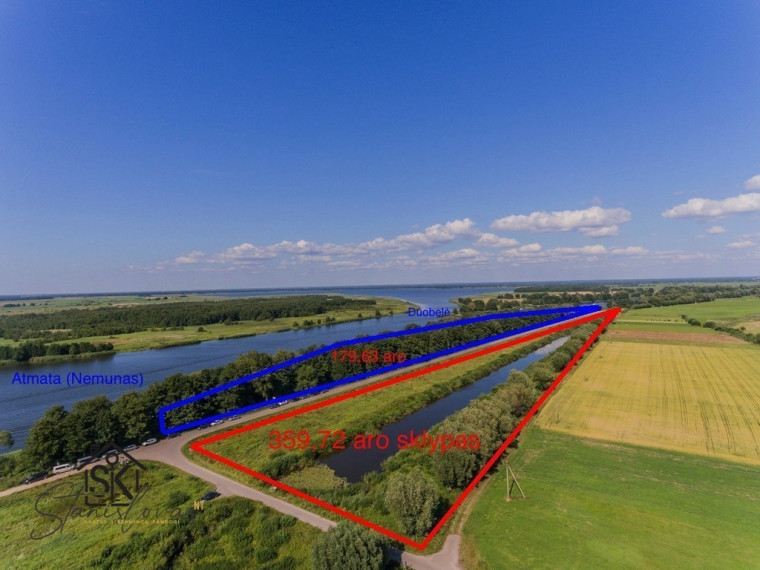 PARDUODAMI 2 ŽEMĖS SKLYPAI IŠSKIRTINĖJE VIETOJE - ŠALIA UOSTADVARIO ŠVYTURIO 1