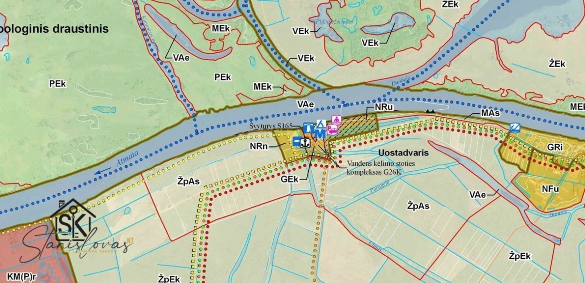 PARDUODAMI 2 ŽEMĖS SKLYPAI IŠSKIRTINĖJE VIETOJE - ŠALIA UOSTADVARIO ŠVYTURIO 3