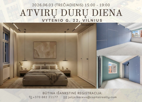 Parduodamos administracinės, kitos paskirties patalpos Vytenio g., Naujamiestis, Vilniaus m., Vilniaus m. sav., 41.1 m2 ploto Parduodamos administracinės, kitos paskirties patalpos Vytenio g., Naujamiestis, Vilniaus m., Vilniaus m. sav., 41.1 m2 ploto