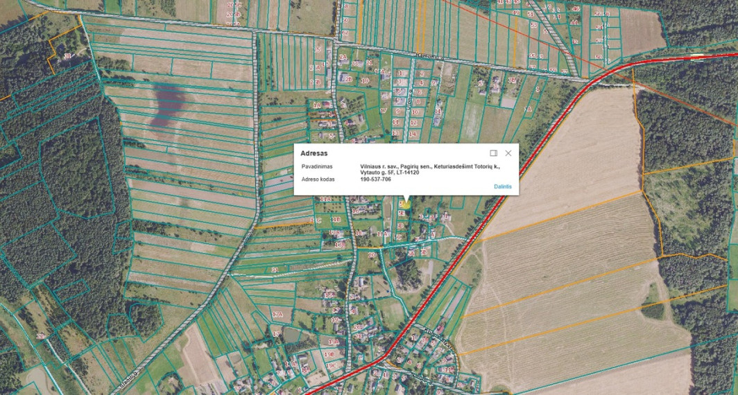 Parduodamas kitos paskirties sklypas Vytauto g., Keturiasdešimt Totorių k., Vilniaus r. sav., 10.77 a ploto 14