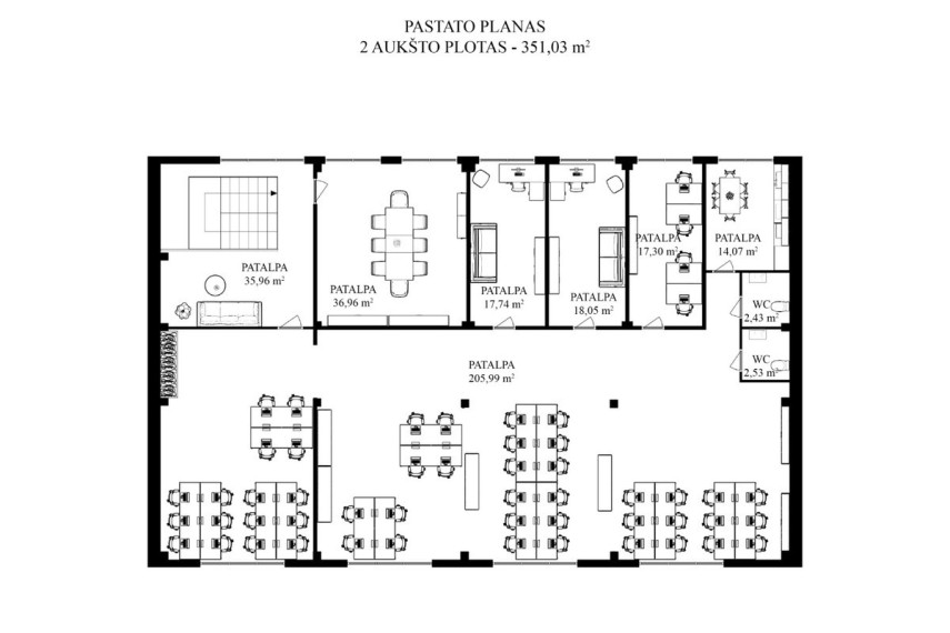 Parduodamos administracinės, kitos paskirties, sandėliavimo patalpos M. Jankaus g., Pagėgių m., Pagėgių sav., 10406.9 m2 ploto 22